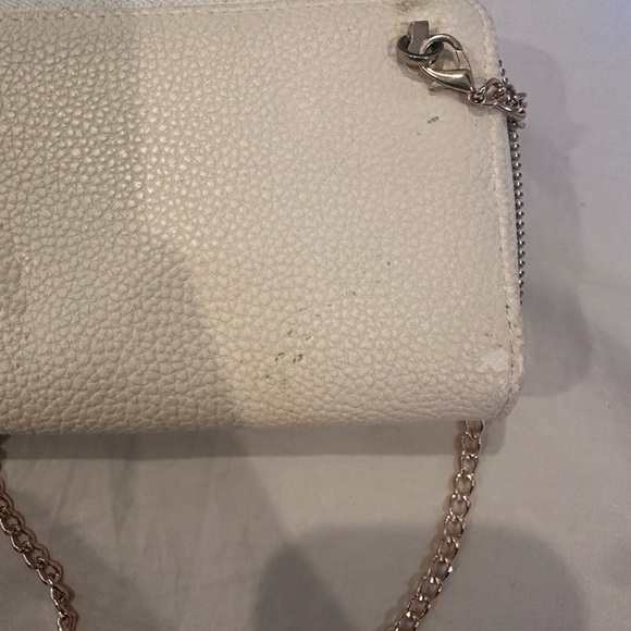 Elegant Cream Gold Chain Strap Women's Bag - Picture 4 of 7